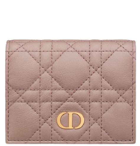 mini dior caro wallet|dior trifold wallet.